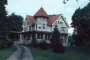 1449 KNAPP ST, a Queen Anne house, built in Oshkosh, Wisconsin in 1910.
