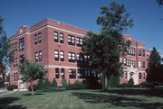 912 ALGOMA BLVD, a Late Gothic Revival university or college building, built in Oshkosh, Wisconsin in 1928.