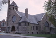 203 ALGOMA BLVD (AKA 311 DIVISION ST), a Romanesque Revival house of worship, built in Oshkosh, Wisconsin in 1887.