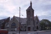203 ALGOMA BLVD (AKA 311 DIVISION ST), a Romanesque Revival house of worship, built in Oshkosh, Wisconsin in 1887.