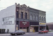 106, 106A, 106B, 108A N MAIN ST, a Commercial Vernacular small retail building, built in Oshkosh, Wisconsin in 1875.