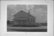 WEST SIDE OF COUNTY ROAD R, INTERSECTION WITH BLACK WOLF RD WEST SIDE OF COUNTY ROAD R, INTERSECTION WITH BLACK WOLF RD, a Greek Revival city/town/village hall/auditorium, built in Black Wolf, Wisconsin in 1873.