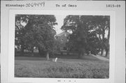 NORTH SIDE OF STATE HIGHWAY 21, 1/4 MILE WEST OF RIVERMOOR RD (6212 OMRO RD), a Greek Revival house, built in Omro, Wisconsin in .