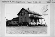 9328 COUNTY HIGHWAY W, NORTHEAST SIDE, .8 MILE SOUTHEAST OF SAND PIT RD, a Gabled Ell house, built in Winchester, Wisconsin in .