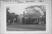 2716 STATE ROAD 150, NORTH SIDE, .45 MILE EAST OF US 45, a Greek Revival house, built in Clayton, Wisconsin in 1870.