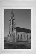 528 2ND ST, a Early Gothic Revival church, built in Menasha, Wisconsin in 1883.