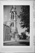 528 2ND ST, a Early Gothic Revival church, built in Menasha, Wisconsin in 1883.