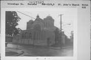 628 5TH ST, a Romanesque Revival house of worship, built in Menasha, Wisconsin in 1900.