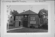 339 BROAD ST 339 BROAD ST, a Other Vernacular social recreational/fraternal hall, built in Menasha, Wisconsin in 1917.