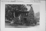 712 BROAD ST, a Italianate house, built in Menasha, Wisconsin in 1870.