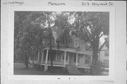 501 KEYES ST (formerly 308 NAYMUT), a Queen Anne house, built in Menasha, Wisconsin in 1894.