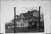 338 PARK ST, a Craftsman house, built in Menasha, Wisconsin in 1896.