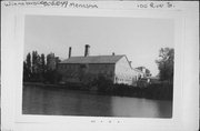 100 RIVER ST, a Astylistic Utilitarian Building mill, built in Menasha, Wisconsin in 1888.