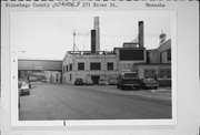271 RIVER ST, a Astylistic Utilitarian Building mill, built in Menasha, Wisconsin in .