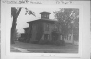 52 TAYCO ST, a Italianate house, built in Menasha, Wisconsin in 1855.