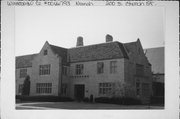 200 S CHURCH ST, a Late Gothic Revival house of worship, built in Neenah, Wisconsin in 1951.