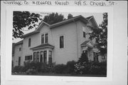 419 S CHURCH ST, a Italianate house, built in Neenah, Wisconsin in 1886.