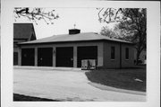 610 Division, a Astylistic Utilitarian Building garage, built in Neenah, Wisconsin in 1950.
