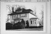 803 E FOREST AVE, a American Foursquare house, built in Neenah, Wisconsin in 1924.
