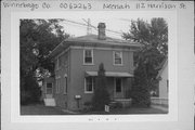 112 HARRISON ST, a Italianate house, built in Neenah, Wisconsin in 1873.