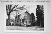 109 N PARK AVE, a Craftsman house, built in Neenah, Wisconsin in 1887.