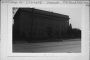 241 E WISCONSIN AVE, a Neoclassical/Beaux Arts social recreational/fraternal hall, built in Neenah, Wisconsin in 1925.