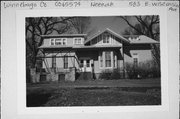 583 E WISCONSIN AVE, a Italianate house, built in Neenah, Wisconsin in 1877.
