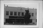 120 W WISCONSIN AVE, a Prairie School retail building, built in Neenah, Wisconsin in 1873.