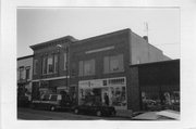 145-145 1/2 W MAIN ST (US HIGHWAY 12), a Commercial Vernacular small retail building, built in Cambridge, Wisconsin in 1921.