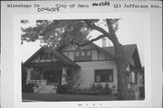 323 JEFFERSON AVE, a Craftsman house, built in Omro, Wisconsin in 1922.