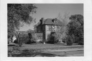 302 E MAIN ST (US HIGHWAY 12), a American Foursquare house, built in Cambridge, Wisconsin in 1920.