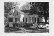 216 E MAIN ST (US HIGHWAY 12), a Greek Revival house, built in Cambridge, Wisconsin in 1856.
