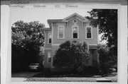 632 ELMWOOD AVE, a Italianate house, built in Oshkosh, Wisconsin in 1878.