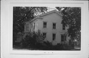 543 JACKSON ST, a Greek Revival house, built in Oshkosh, Wisconsin in 1858.