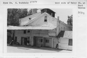 W SIDE OF WATER ST, JUST S OF E BENTON ST, a Astylistic Utilitarian Building mill, built in Rockdale, Wisconsin in 1848.