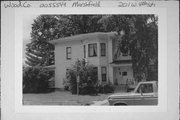 201 W 4TH ST, a Italianate house, built in Marshfield, Wisconsin in 1882.