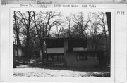 1505 WOOD LN, a International Style house, built in Shorewood Hills, Wisconsin in 1938.