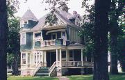 1200 WASHINGTON AVE, a Queen Anne house, built in Oshkosh, Wisconsin in 1888.