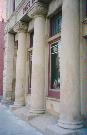 111 N BRIDGE ST, a Romanesque Revival bank/financial institution, built in Chippewa Falls, Wisconsin in 1873.