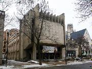 723 STATE ST, a Brutalism church, built in Madison, Wisconsin in 1968.