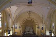 401 S WASHINGTON ST, a Late Gothic Revival church, built in Arcadia, Wisconsin in 1902.