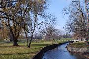 LEONARD-LEOTA PARK, a NA (unknown or not a building) park, built in Evansville, Wisconsin in 1883.