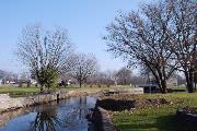 LEONARD-LEOTA PARK, a Rustic Style designed landscape feature, built in Evansville, Wisconsin in 1933.