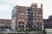 301-309 N WATER ST, a Romanesque Revival warehouse, built in Milwaukee, Wisconsin in 1896.