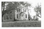 7621 MARSH VIEW RD, a Greek Revival house, built in Verona, Wisconsin in 1848.