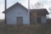 W OF STATE HIGHWAY 141 AND MILITARY RD, a Astylistic Utilitarian Building depot, built in Stiles, Wisconsin in 1881.