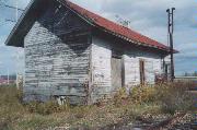 W OF STATE HIGHWAY 141 AND MILITARY RD, a Astylistic Utilitarian Building depot, built in Stiles, Wisconsin in 1881.