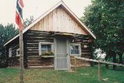 N2759 Hopeman Heights, a Astylistic Utilitarian Building barn, built in Lima, Wisconsin in 1900.