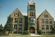 207 BUCHANAN ST, BETWEEN GROVE AND PARK STS, a Romanesque Revival school – elem/middle/jr high/high, built in Boscobel, Wisconsin in 1898.