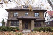 1907 WAUWATOSA AVE, a American Foursquare house, built in Wauwatosa, Wisconsin in 1922.